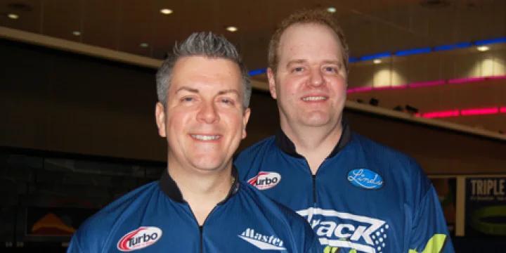 Scott Pohl, Mike Rose take 2014 Open Championships doubles lead with first 1,400