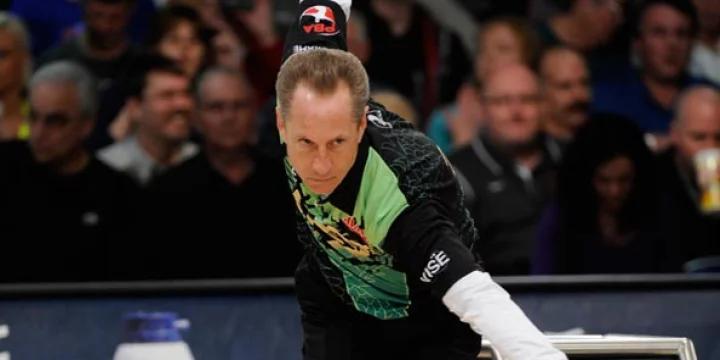 Pete Weber surges to lead as PBA50 South Shore Open heads to match play