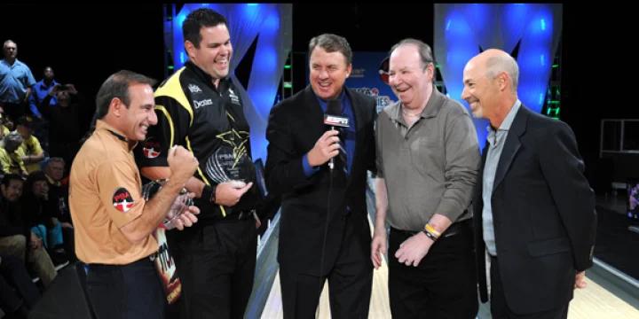 AMF Bowlero in suburban Milwaukee hosting pre-TV competition for PBA Players Championship, Roth/Holman Doubles