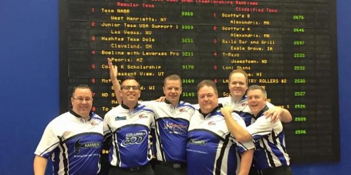 Team NABR’s performance lives up to its talent in taking Open Championships team lead