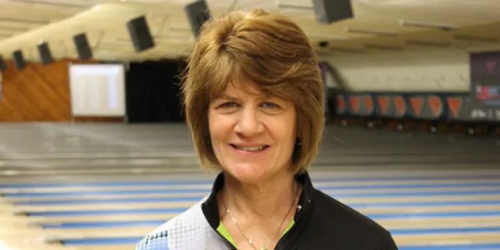 Defending champion Robin Romeo maintains qualifying lead as USBC Senior Queens heads into match play