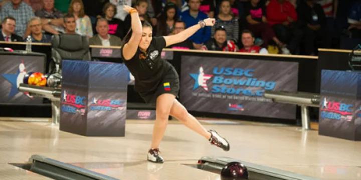 Defending champion Maria Jose Rodriguez 1 of 16 undefeated heading into final match play day at USBC Queens