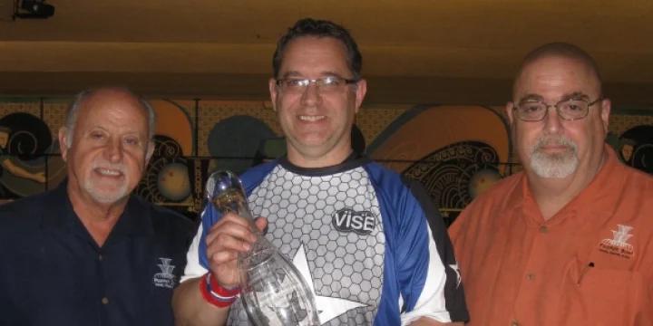Brian LeClair’s ecstasy of winning first PBA50 Tour title is Lennie Boresch’s agony at losing match he had control of