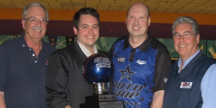 Mike Scroggins leads as lefties dominate opening round of PBA50 DeHayes Insurance Group Championship