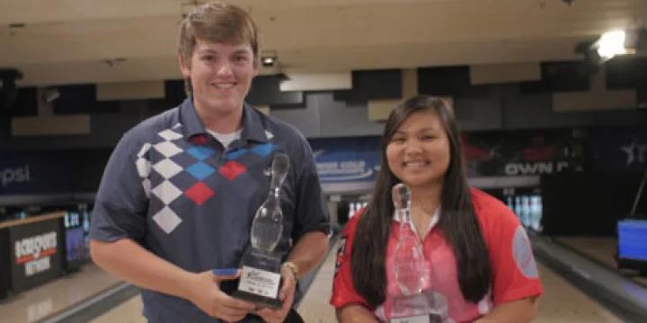 Ball, angle changes key factors as Zachary Doty, Sierra Kanemoto win U20 titles on Junior Gold show