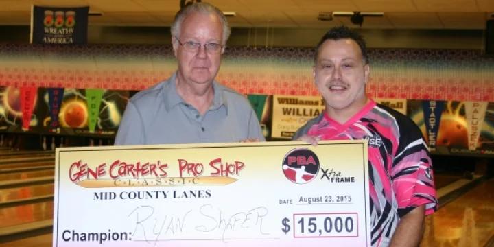 12-year wait ends for Ryan Shafer as he wins 5th PBA Tour title