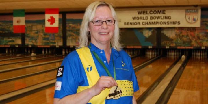 How Swede it is: Kristina Nordenson wins all-Swedish title match for women's singles gold at World Bowling Senior Championships