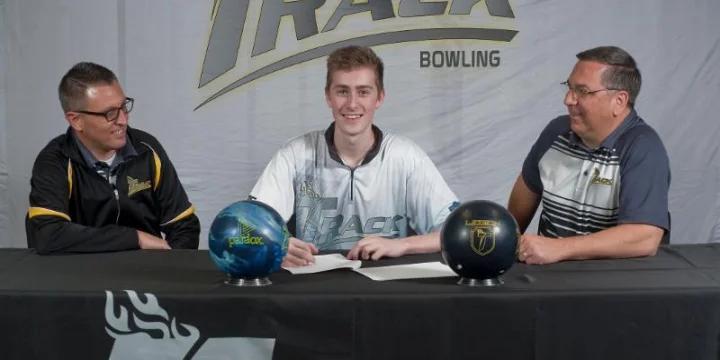 Young star Kamron Doyle signs with Track Bowling