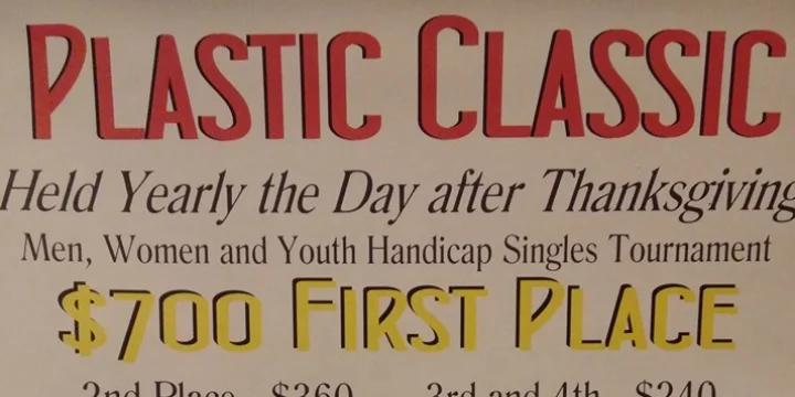 7th annual Plastic Classic day after Thanksgiving at Badger Bowl