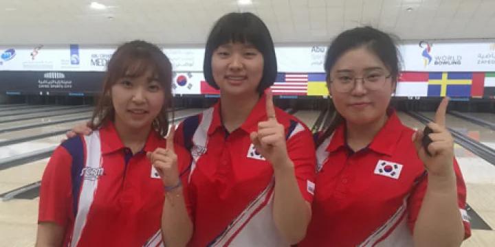 Team USA trio hangs on to make medal round at World Women’s Championships