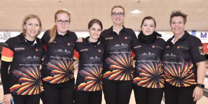 Germany leads, Team USA 4th after 1st round of team qualifying at World Women's Championships