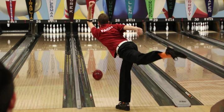 Youth continues to be served on PBA Tour as Graham Fach takes Players Championship lead
