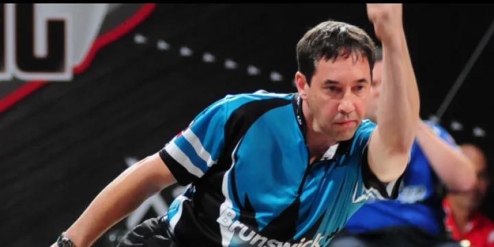 With Parker Bohn III as 'guide,' PBA50 Tour rookie John Donovan leads qualifying at Pasco County Florida Open