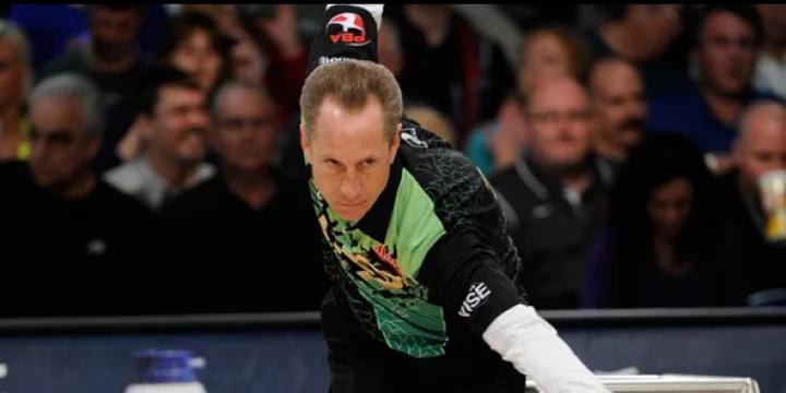Pete Weber keeps cruising, easily leads field into match play at PBA50 Mooresville Ford Open