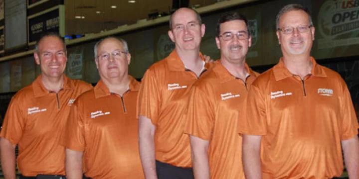 Arizona’s BowlingDynamics.com takes Open Championships team lead with 3,300 as we fade after big start