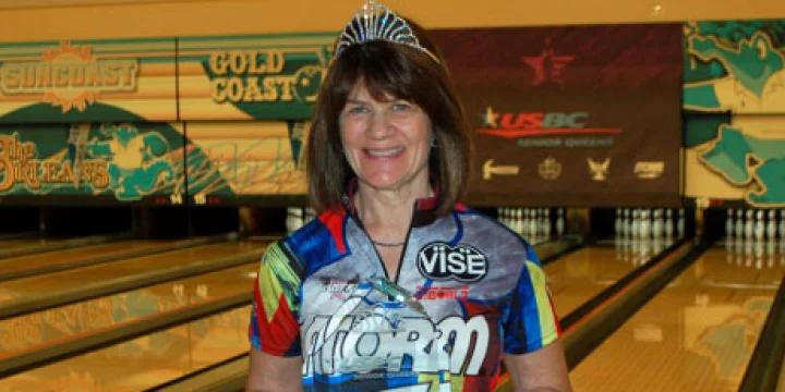 Robin Romeo tops Tish Johnson for USBC Senior Queens title for third straight year
