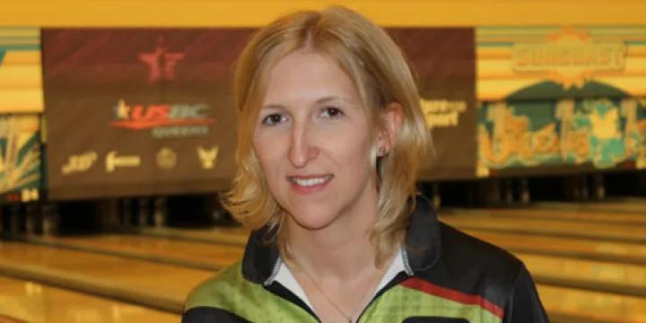 Global game: Germany’s Birgit Poppler leads USBC Queens qualifying with near-record effort as top 10 includes just 2 Americans