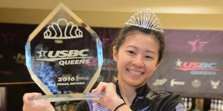 Bernice Lim survives 2 matches to win USBC Queens in high-scoring TV finals