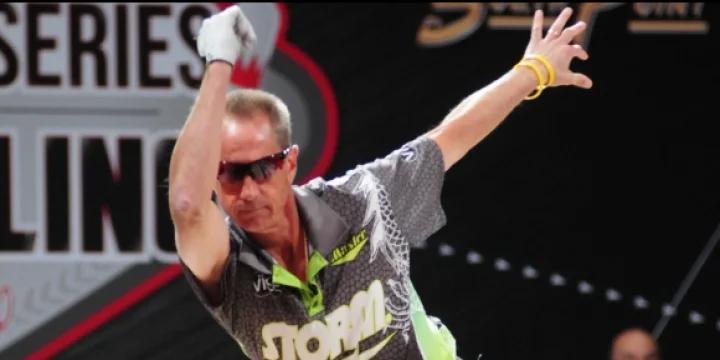 Defending champion Pete Weber takes PBA Senior U.S. Open lead as Norm Duke tumbles in second round of match play
