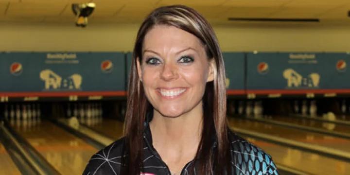 Shannon O’Keefe soars to 156-pin lead after qualifying at Pepsi PWBA Lincoln Open