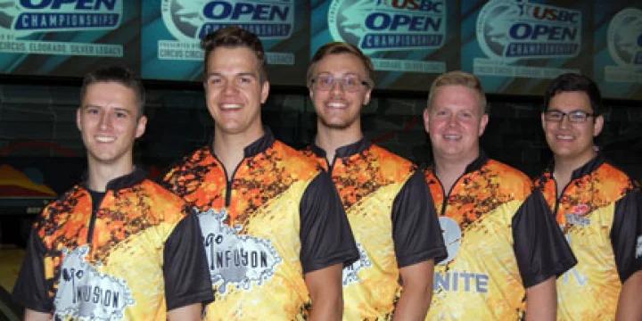 BowersBowlingTour.com shows how Eagle chances can turn on good, bad breaks in taking team all-events lead at Open Championships