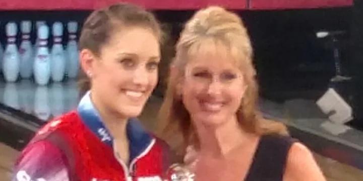 With 'good luck charm' on hand, Danielle McEwan cruises to title of PWBA Wichita Open