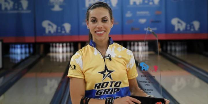 Rocio Restrepo holds nothing back in winning first PWBA Tour title