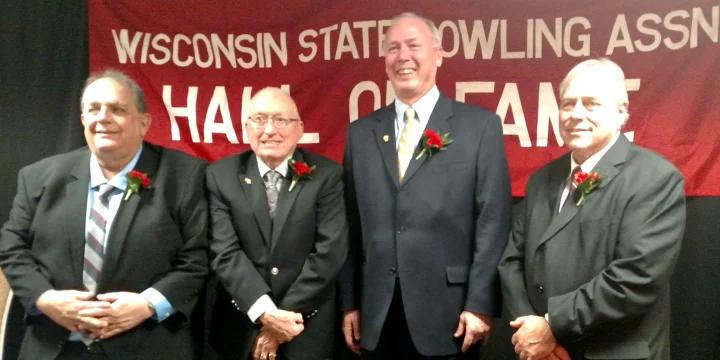 2017 Wisconsin Bowling Hall of Fame class is Joe Alivo, Carl Muccio, John Wittkowske, Merrill Draper