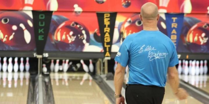 Eddie Graham holds lead as qualifying ends in PBA50 National Championship to Benefit Riley Hospital for Children