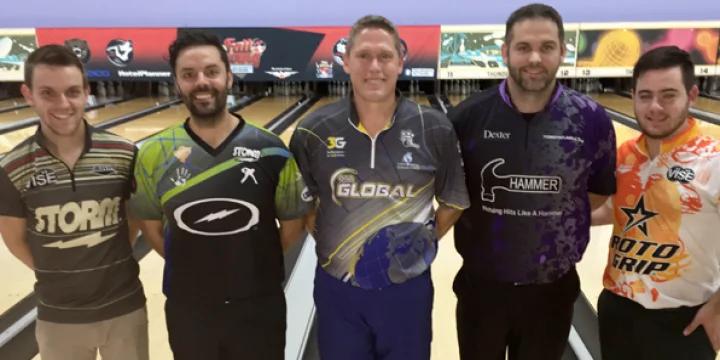 Rookie Francois Lavoie grabs top seed for PBA Wolf Open; Jason Belmonte, Chris Barnes, Tom Daugherty, Anthony Simonsen also make TV finals