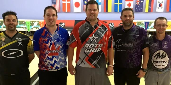 Jason Belmonte answers critics by soaring to top seed of Detroit Open in superb Fall Swing; Sean Rash, Wes Malott, Tom Daugherty and E.J. Tackett also make stepladder finals