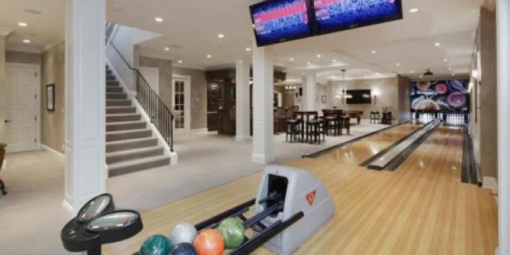 Shopping for a home with bowling lanes?