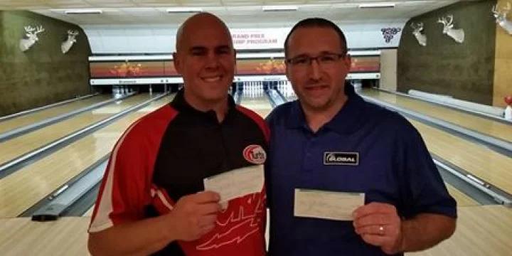 Todd Fenske, Rick Volhard win Frequency Bowling Tour doubles title at Amherst