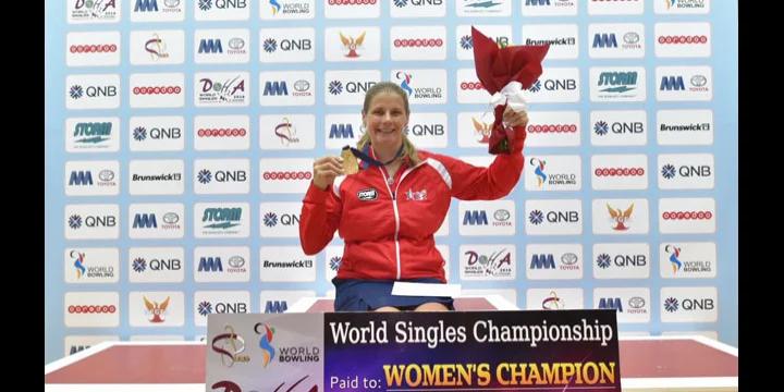 Denmark's Jesper Agerbo, Team USA’s Kelly Kulick win World Singles Championships titles