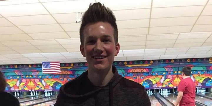 Quinn Sheehy fires 809-300 to top youth bowling; Tom Rogers slams 765-300 to lead adult scoring