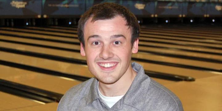 Casey Shephard fires 827 in taking doubles lead with Andrew Klingler at Bowlers Journal Championships, but didn’t enter singles