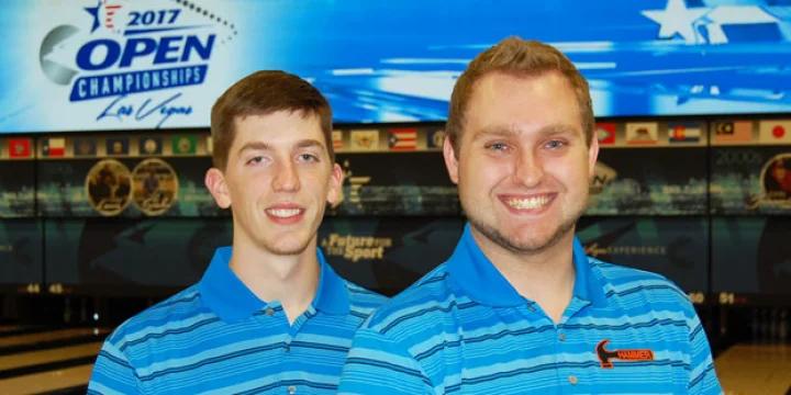 Doubles leader Nick Pate says 'communication was key' in group’s big minor events performance at 2017 USBC Open Championships