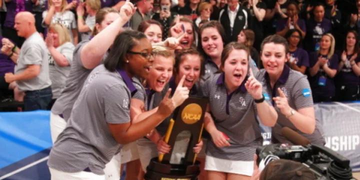 Foes in last 2 title matches — 2015 winner Nebraska, 2016 winner Stephen F. Austin — make 8-team 2017 NCAA Women's Bowling Championship field