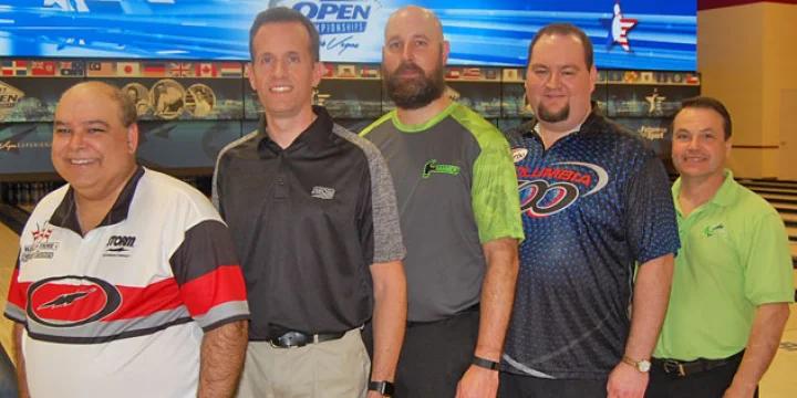 Chemistry, teamwork help Connecticut’s Hall of Fame Silver Lanes 1 to team lead with 3,239 at 2017 Open Championships