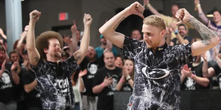 Match made in bowling heaven, aka Bayside Bowl: Top seeds Jesper Svensson, Kyle Troup romp to PBA Doubles title