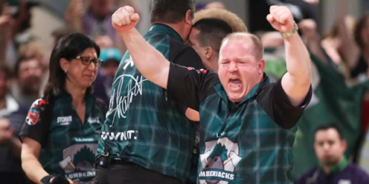 Defending champion Strikers, hometown Lumberjacks advance to finals of L.L. Bean PBA League