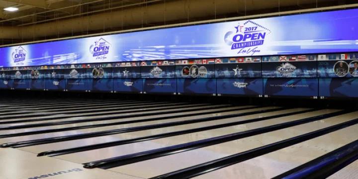 How lane assignments are done at the USBC Open Championships