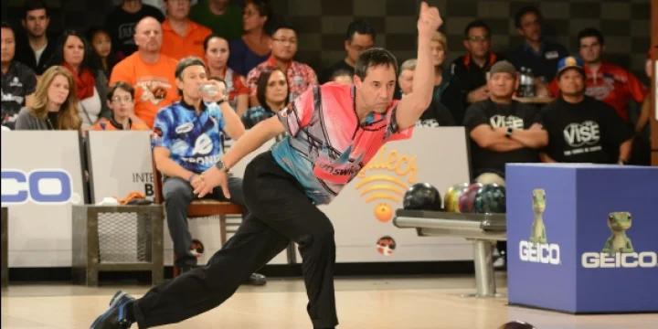 Parker Bohn III bowls clean round in soaring to lead after qualifying at PBA50 Johnny Petraglia BVL Open