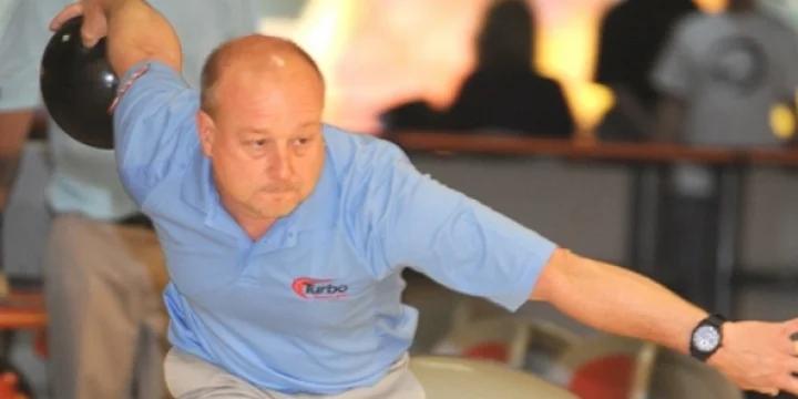 Must be the shoes: Different kind of adjustment helps Bob Learn Jr. lead after first round of PBA50 Miller Lite Players Championship