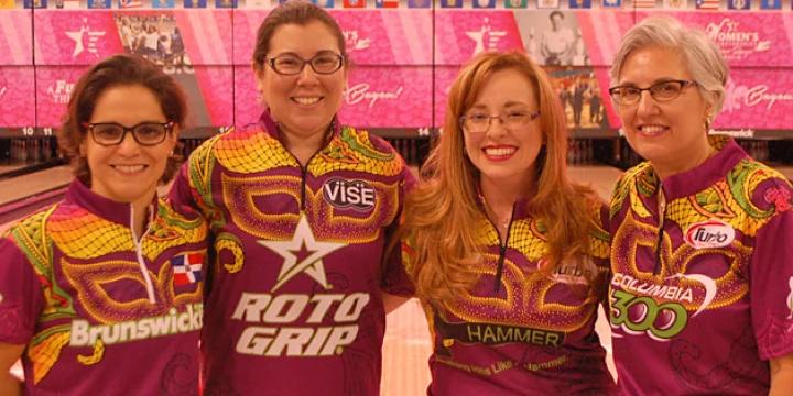 Queens week re-writing or USBC Women’s Championships leaderboards begin with new team, all-events leaders