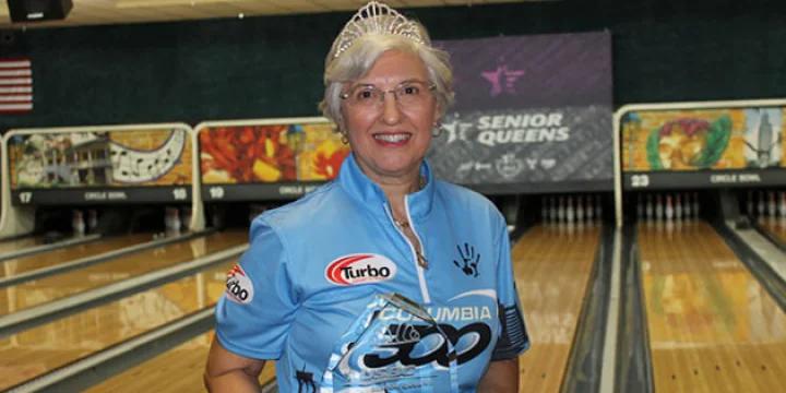Hard work pays off as Lucy Sandelin completes 'Quest for the Tiara' in dominating win in 2017 USBC Senior Queens