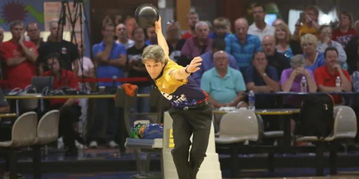 Amleto Monacelli continues strong season by leading first round of 2017 USBC Senior Masters