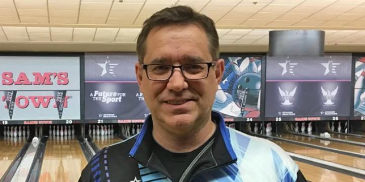 Already on a hot streak in 2017, Brian LeClair takes USBC Senior Masters lead after second round of qualifying