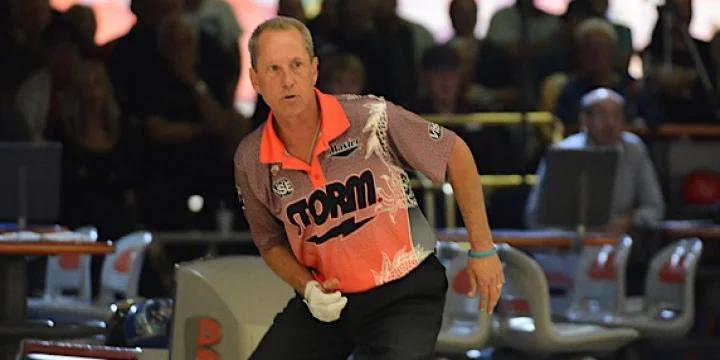 Defending champion Pete Weber among 4 Hall of Famers unbeaten after opening day of match play at 2017 USBC Senior Masters