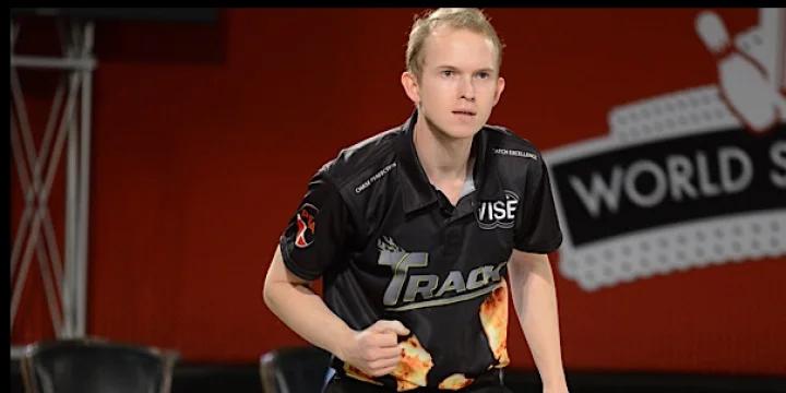 Consistency helps Thomas Larsen jump to lead after second round of qualifying at Grand Casino Hotel & Resort PBA Oklahoma Open